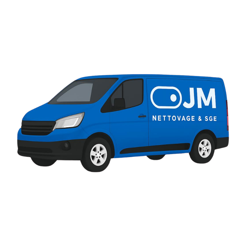 Véhicule JM Nettoyage Services - Entreprise de nettoyage à Annecy et Haute-Savoie